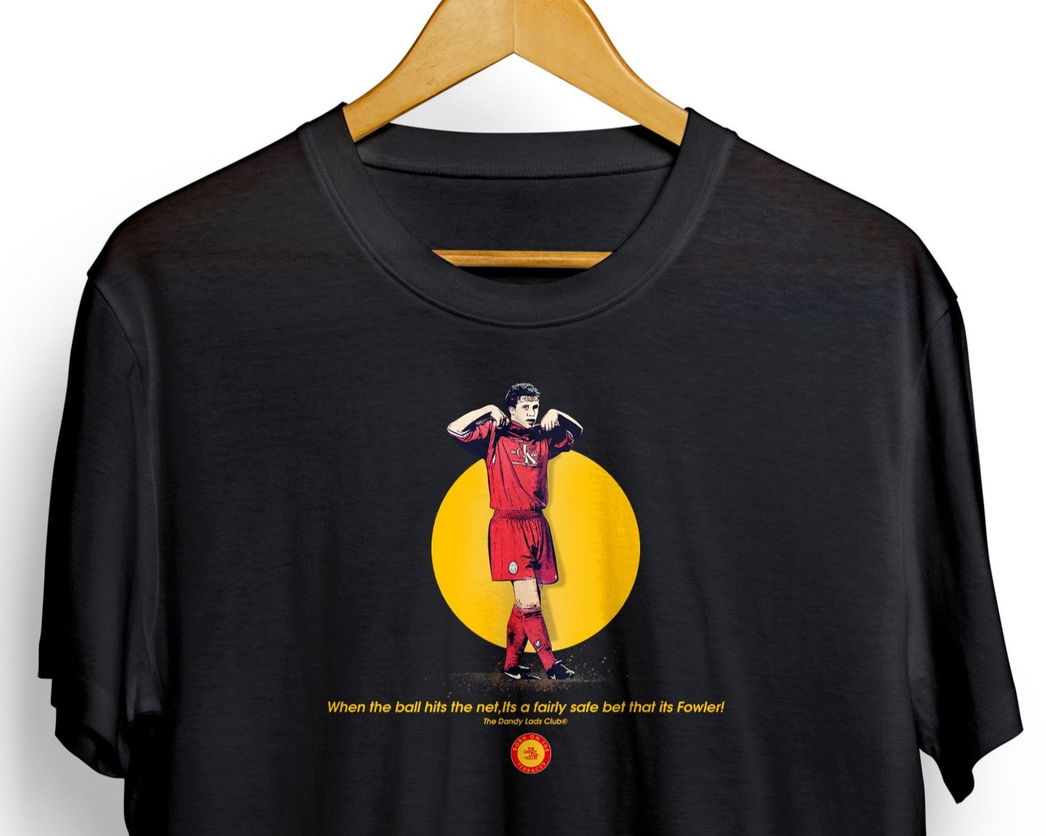 Robbie Fowler Liverpool Dockers Football Awaydays T Shirt