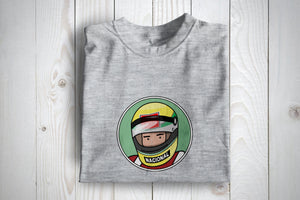 G.O.A.T Formula One T Shirt Senna Inspired