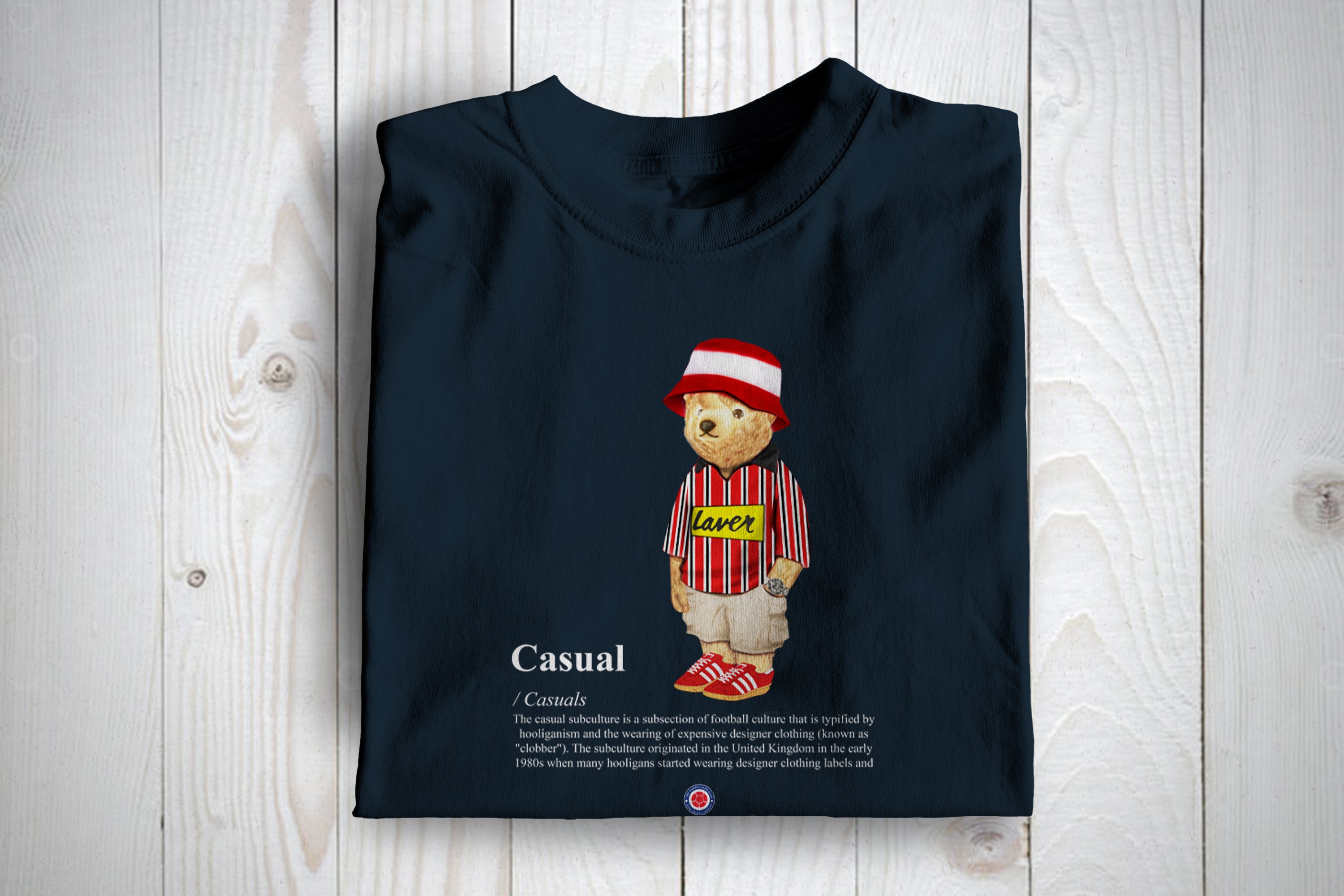 Sheffield Casual Bear Football Awaydays T Shirt.