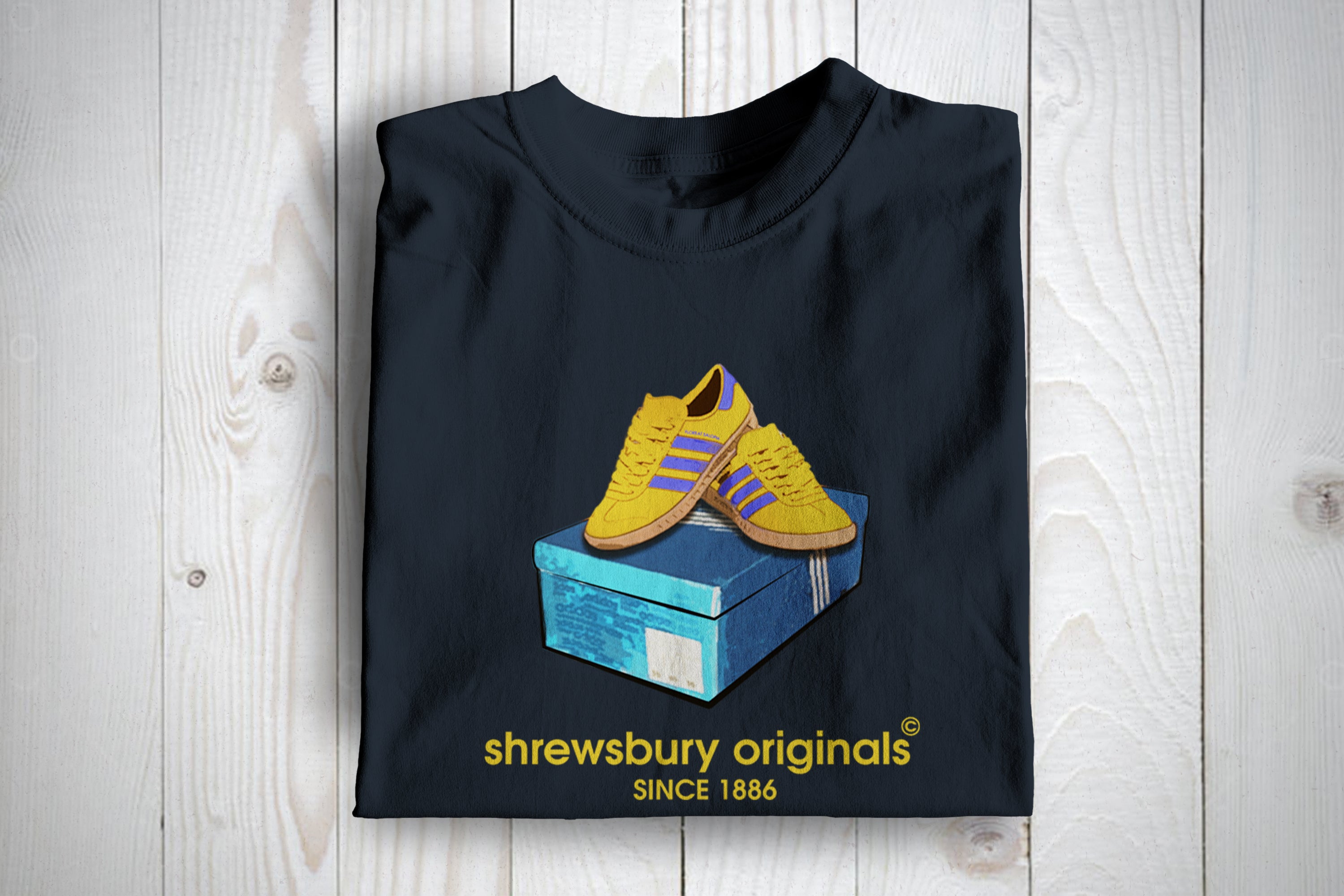 Shrewsbury Originals Football Awaydays T Shirt