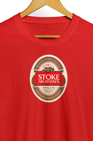 Stoke Awaydays Beer Mat Football Casuals T Shirt