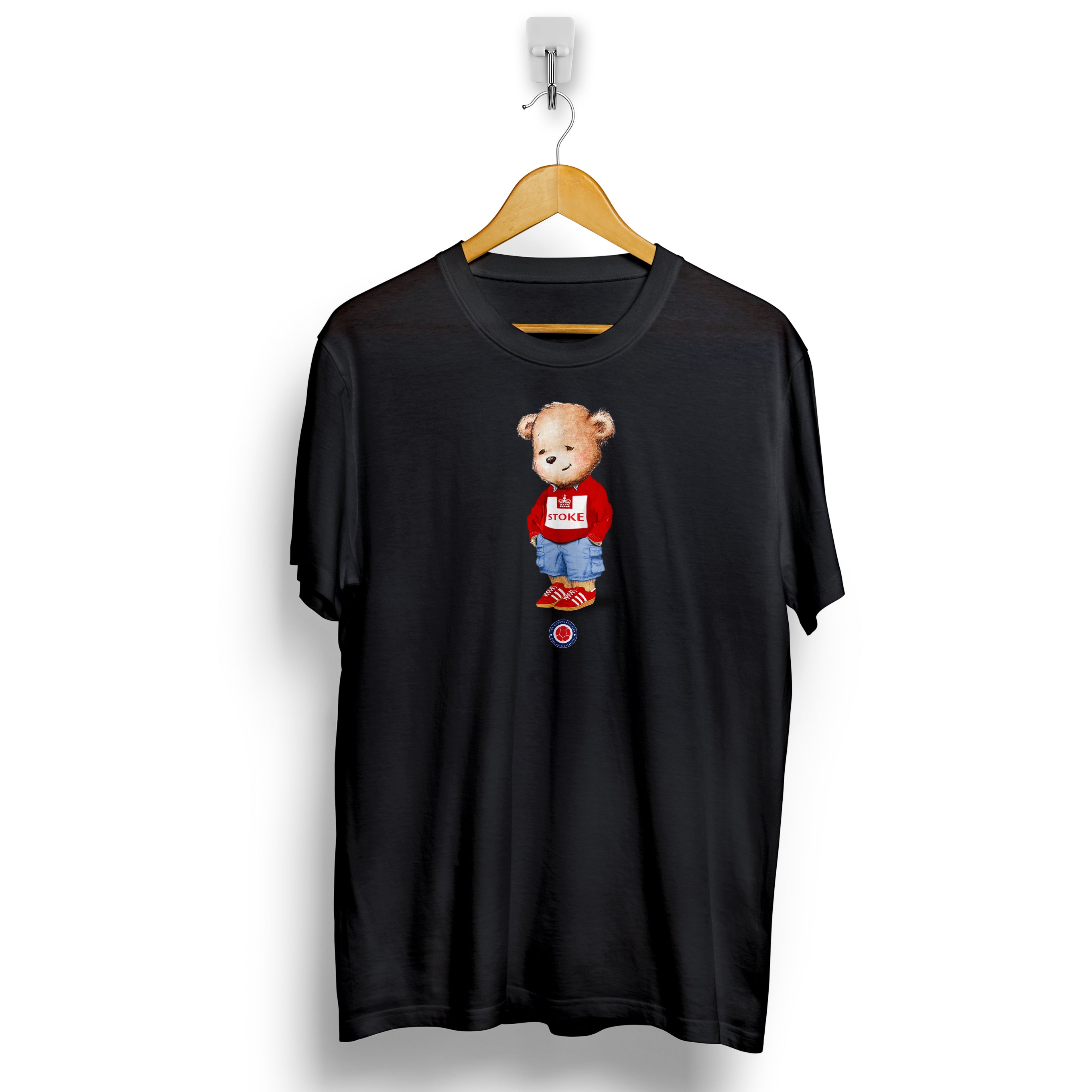 Stoke Casual Bear Football Awaydays T Shirt