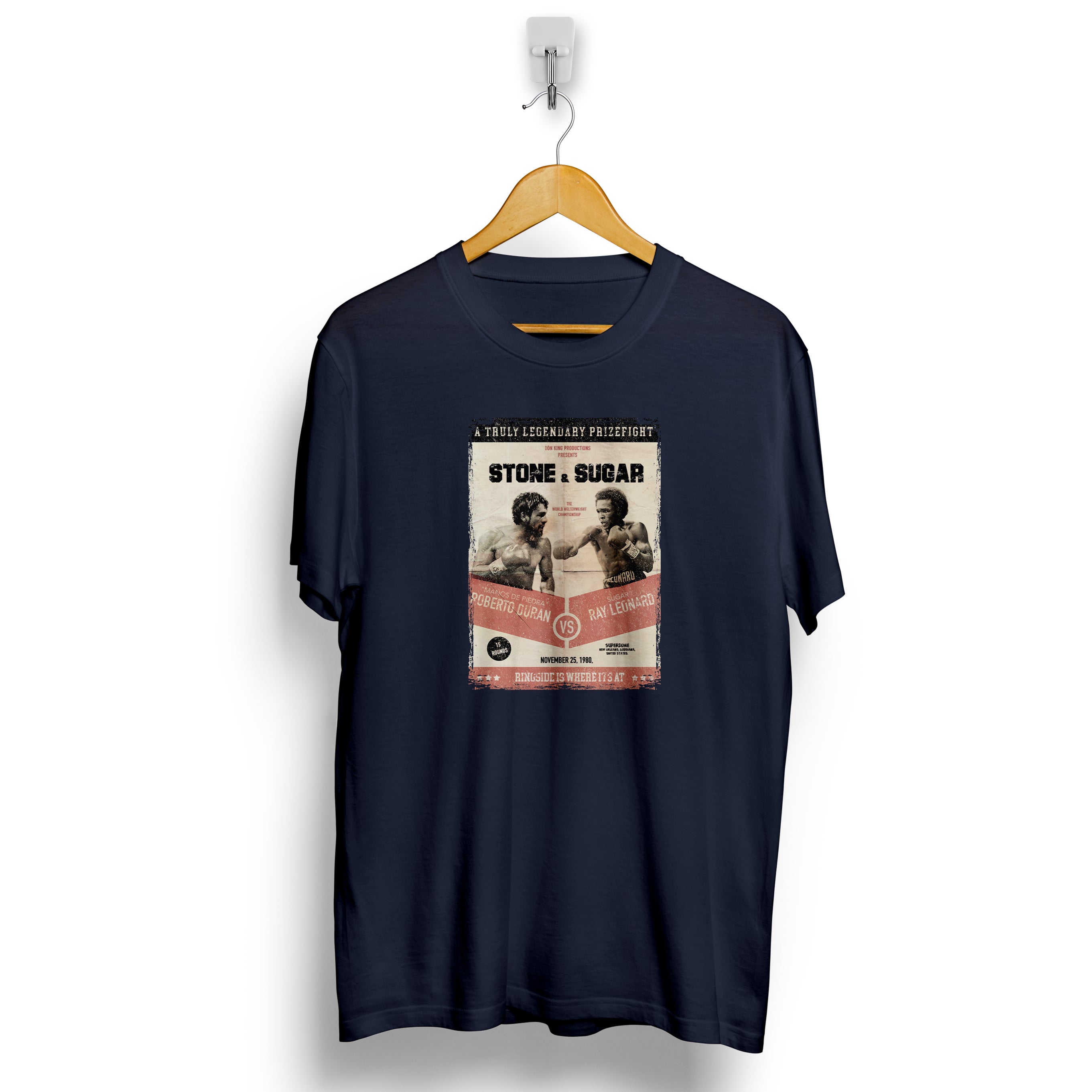 Retro Duran Vs Leonard Boxing Poster T Shirt