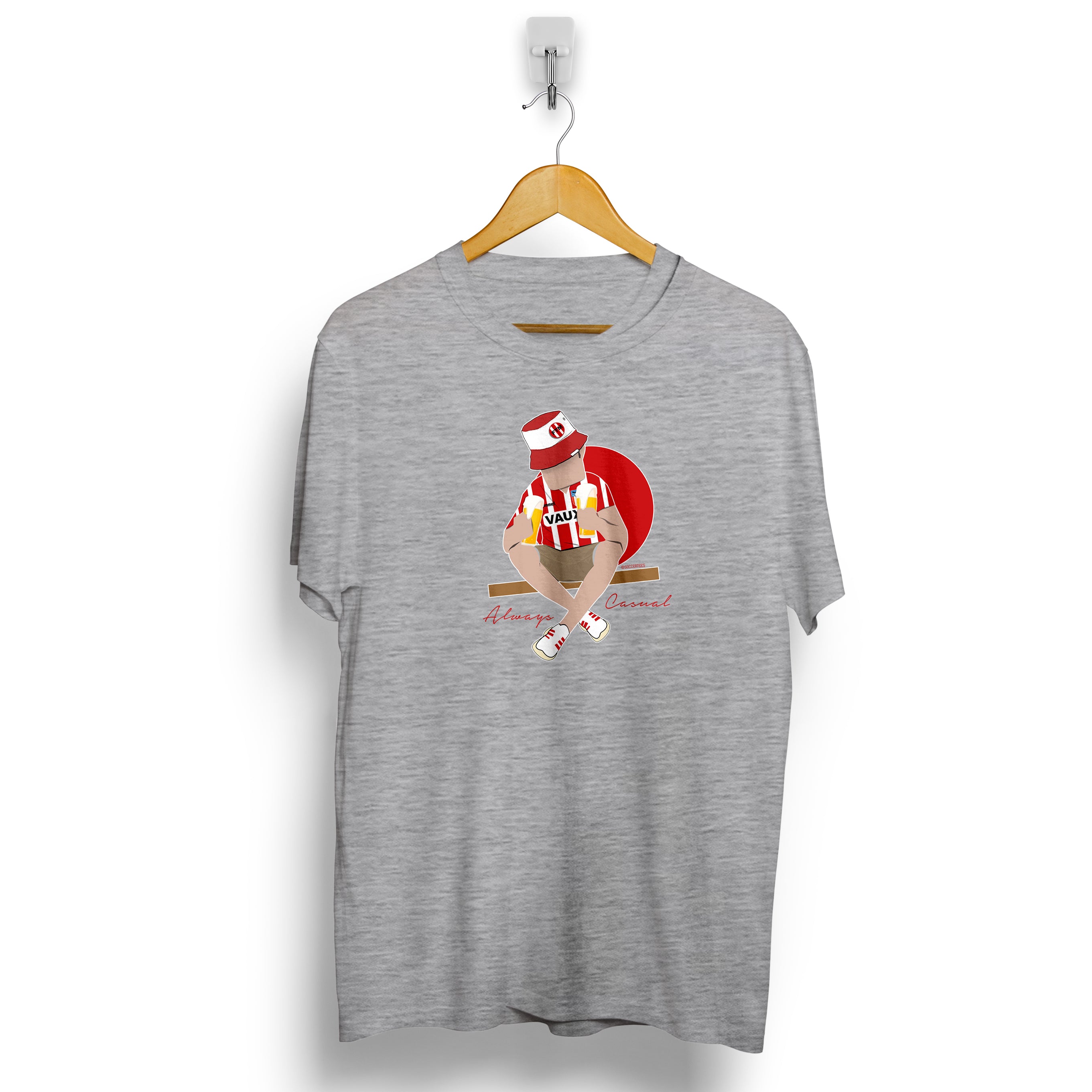 Sunderland Always Casual Football Awaydays T Shirt