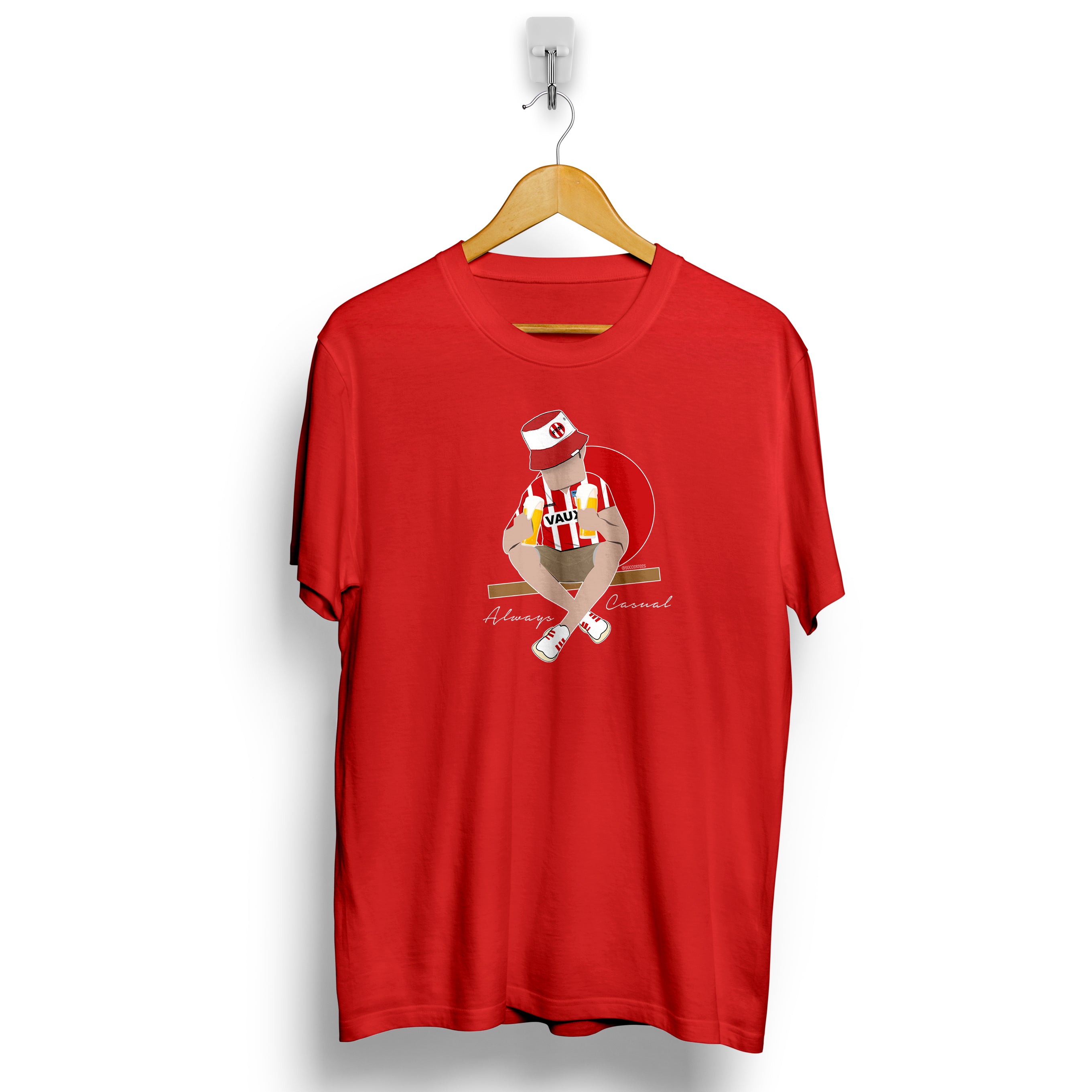 Sunderland Always Casual Football Awaydays T Shirt