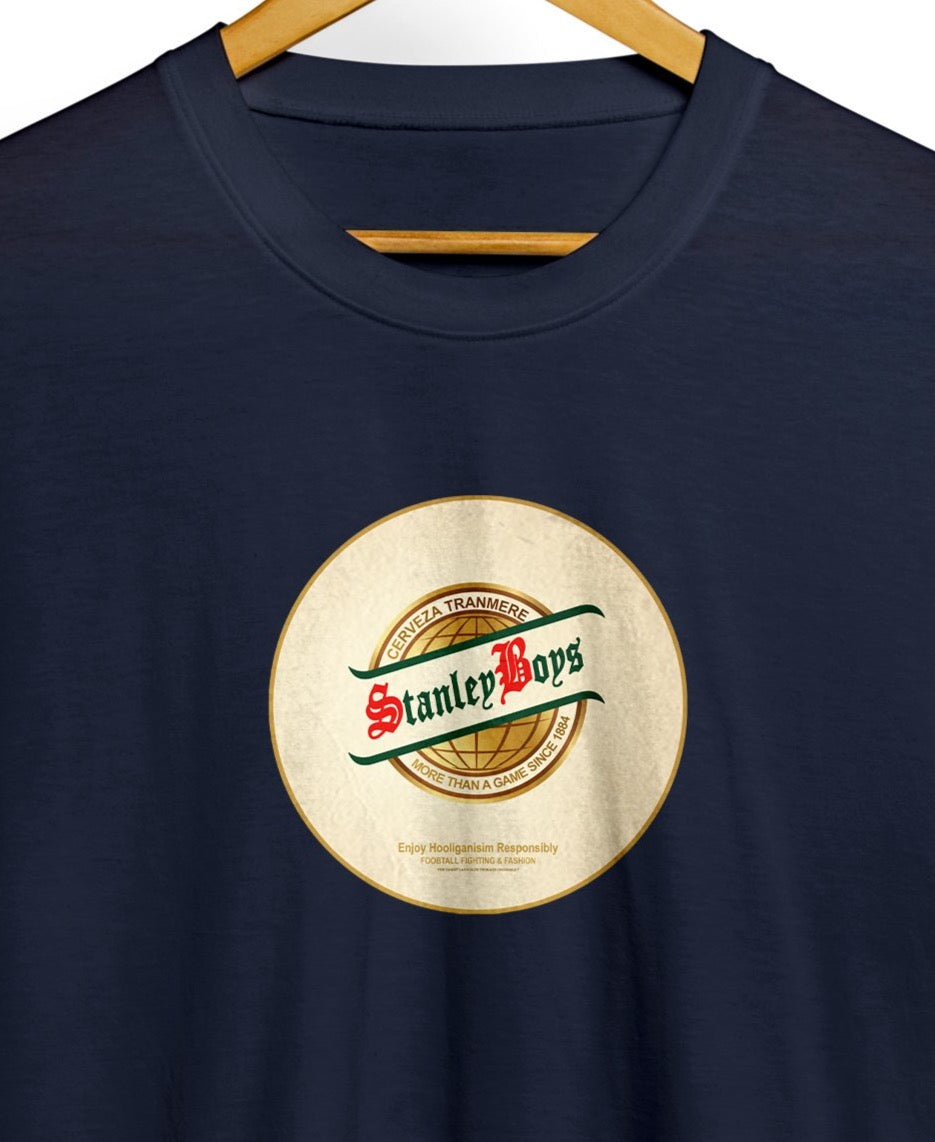 Tranmere Stanley Boys Beer Mat Football Casuals T Shirt