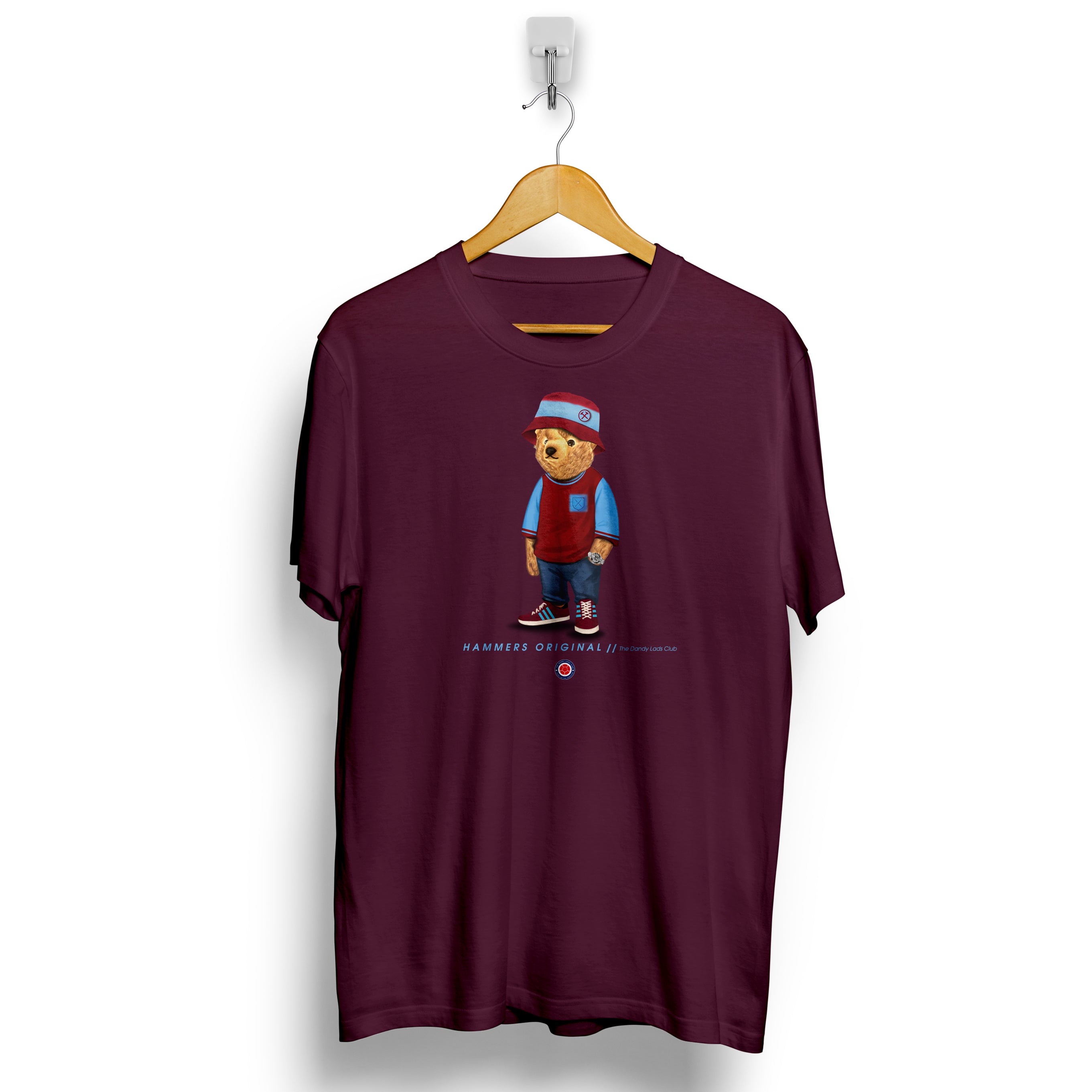 Hammers Casual Bear Awaydays  T Shirt