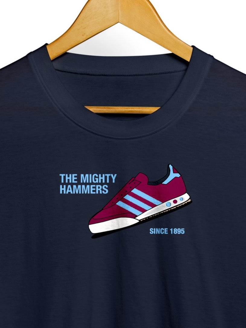 The Mighty Hammers Football Casuals 80s Dressers Subculture T Shirt